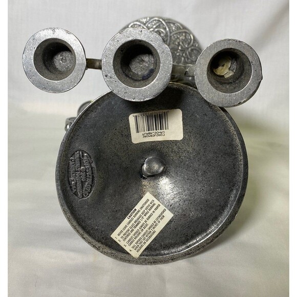 Candle CANDELABRA, Pewter 1996 Forevermore Kimberly Carson, 2 both for 1 price - Picture 8 of 11